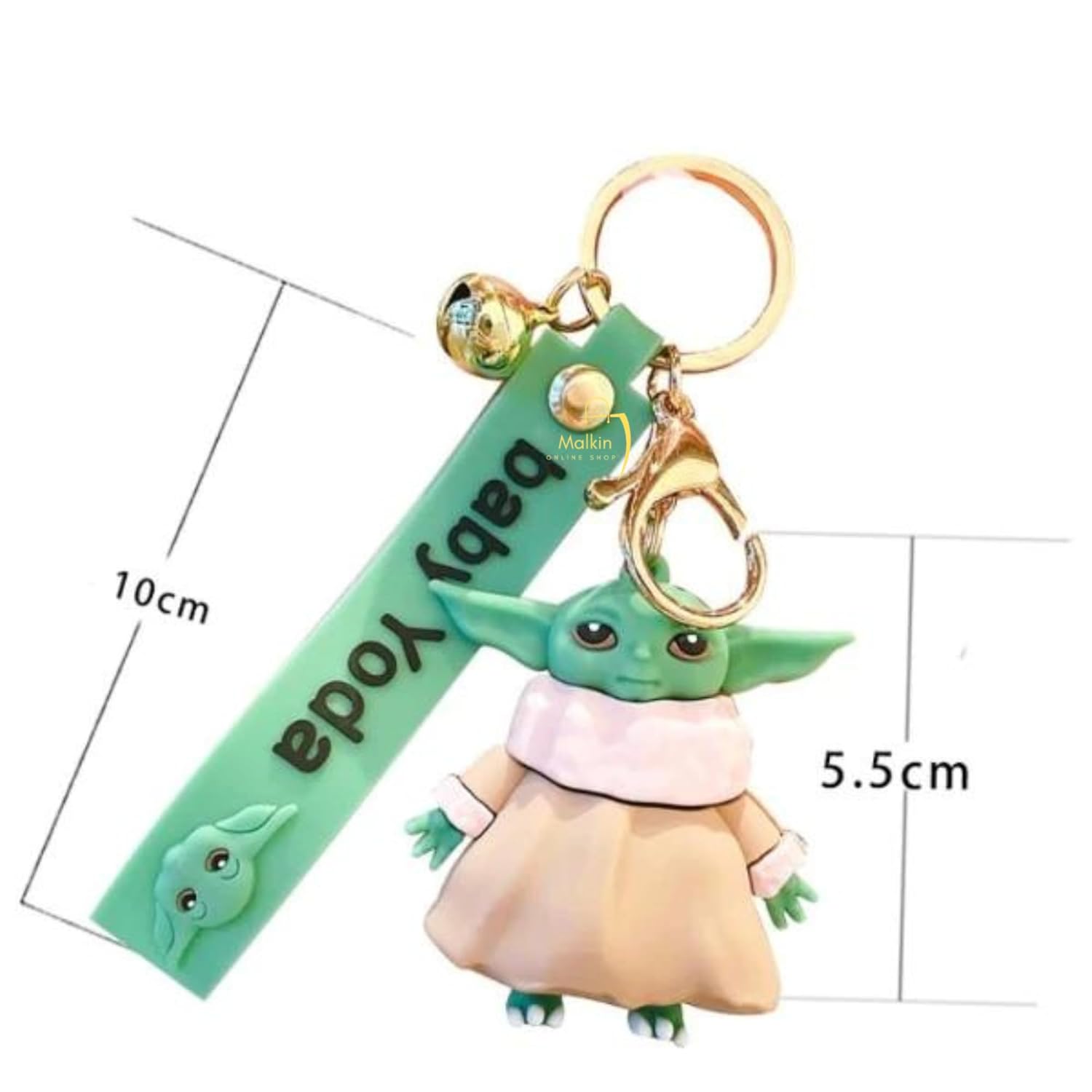 Baby Yoda Keychain, Star Wars Keychain